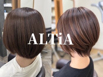 エフプロモーションアルティア(ALTiA)の写真/丁寧なカウンセリングで叶える、貴方だけの扱いやすいショートヘアを提案☆