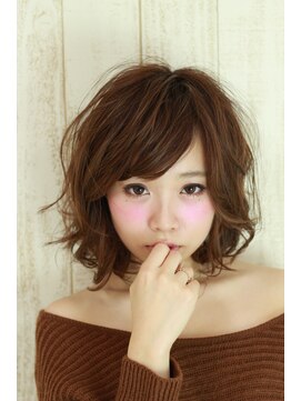 フェリシータ 総持寺店(felicita) ムーブウェーブ★抜け感ルミエールブラウン！