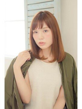 美容室 アモール(amor) 大人ワンレンカジュアル ミディアム