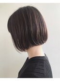 ショートボブ/地毛風カラー/美シルエット
