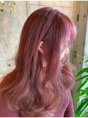 ブリーチ1回！ピンクヴァイオレット/バーガンディーピンク[20代]