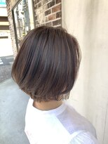 ヘアー アイス カンナ(HAIR ICI Canna)&nbsp;立体感バッチリ！コンパクトショートボブ！