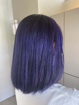 エイト 沖縄豊崎店(EIGHT toyosaki) 【EIGHT 豊崎】お客様スタイル　パープルカラー
