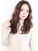 ◆ウェーブロング【くびれヘア透明感アッシュハイライトカラー】