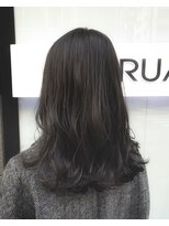 地毛風カラー × モノトーングレー Hair Design Collet Ginza