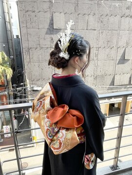 シィーム(cime) 成人式アレンジ