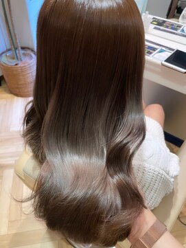 ロンド フィーユ(Lond fille) momo メルティカラー♪色落ちまで可愛いチェリーブラウン☆