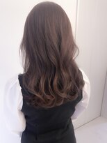 チョビー 銀座(chobii)&nbsp;道村/くびれミディ/グレージュ/ハイライト/イルミナカラー