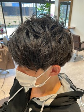 ギフト(Gift. hair&spa) 【Gift.hair&spa】メンズ×ソフトピンパーマ