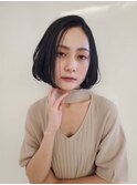 大人のニュアンスボブ