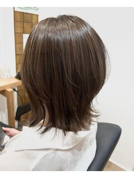 リシェールグリーン 越谷花田店(RICHAIR GREEN) レイヤー×外ハネ