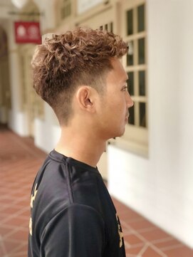 プレミアムバーバー 原宿店(PREMIUM BARBER produce by HIRO GINZA) ショートスタイル×パーマ