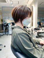 ロンドジェネルーズ 柏(Lond generous)&nbsp;【斉藤】シルキーベージュ×ショート【白髪染め可】【柏】