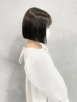 ハルキ ミナト ジャパン オオサカ(HARUKI MINATO japan OSAKA)&nbsp;前下がりボブ　20代30代40代ヘア 小顔 大阪ボブ 梅田