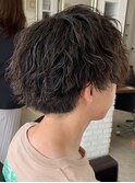 刈り上げないツイストスパイラルパーマ