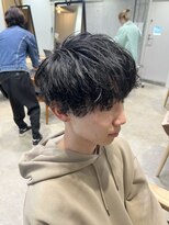 ガーデン オオタカノモリ(garden otakanomori)&nbsp;ニュアンスパーマ/ツーブロック/ビジネスショート