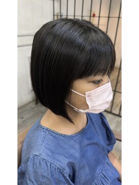 ボラトゥ(Bora two) ぱつっとボブ×地毛風ストレート