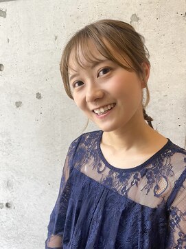 エミュ 天文館店(eMu) 編みおろしアレンジ