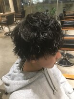 ヘアーメイク アディクト(HAIR MAKE addict) 王道黒髪パーマ☆