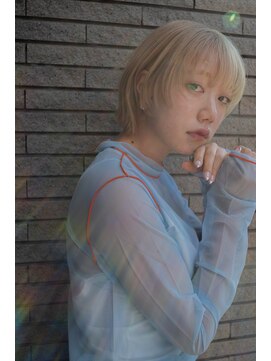 ヘアーラニッシュ 柏の葉キャンパス店(hair Lanish) 抜きっぱなしブリーチ/20代30代40代/ショート
