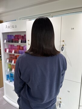 オーシャン(Ocean) 【OceanHair&Life田中愛梨】切りっぱなしツヤっとミディアム！