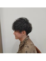 アメイジングヘアー 千歳店(AMAZING HAIR) ピンツイストパーマ/メンズカット/マッシュショート/刈上げ