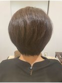 丸み大人ショートカット