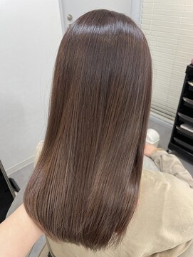 エクラートリアーラ 町田店(ECLART Reala) ほんのりピンクの柔らかベージュ[町田/町田美容室]