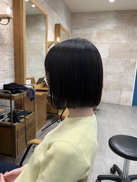 カノエ 山口矢原店(canoe) 艶髪ボブスタイル
