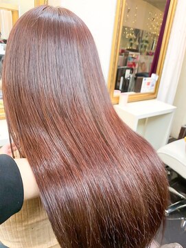 ミシェリー 新宿店(misherry) メテオカラーオージュアダブルイルミナカラーブリーチなし艶髪