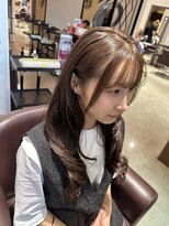 シャンプーボーイ セントラル 博多(SHAMPOO BOY central) 透け感×ブラウン