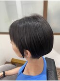 ショート×美髪矯正