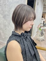 リミットバイアフィナー 大宮店(limit by Afinar) ショートウルフ/マッシュショート/ハイトーン/ダークブラウン