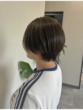 ジュエ 宮子店(jouet) ハンサムショート×くすみベージュ