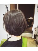 ふんわり艶々ボブ