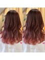 アンジェリカ JR奈良駅前店(ANGELICA) キュートピンクバレイヤージュ