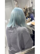 カラット 堺東(CARAT)&nbsp;ブルーシルバー/シアンカラー/水色カラー/【中野】