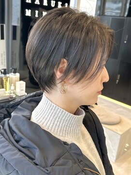 ハルキミナトジャパン センダイ(HARUKI MINATO japan SENDAI) 黒髪大人ショート