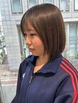 ファースト 仙台店(first) 切りっぱなしボブ