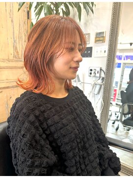 エン(en) アプリコットオレンジ