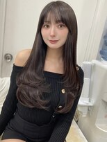 パルス ヨコハマ(PULSE yokohama) ロングレイヤーカット内巻き顔まわりレイヤーカット