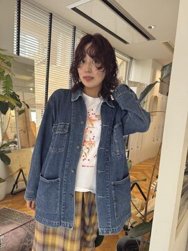 ツナグ(tsunagu) 暖色とパーマ