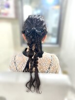 アイビー 新宿(IVY)&nbsp;編みおろしツインポニー