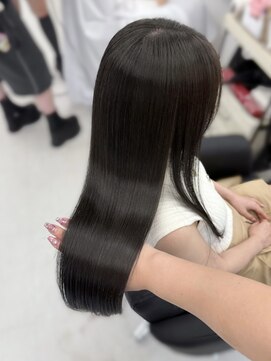 ハピネス 梅田茶屋町店(HAPPINESS) 韓国風/レイヤーカット/顔周り/顔まわり/髪質改善/ベージュ