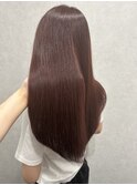 ブリーチなしピンク