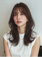 コトン(COTON) 軽やか外ハネボブ＊チョコブラウン