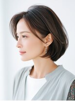 ビフィーノ リルネ(Bifino Rilune)&nbsp;40代を上品に見せるアッシュボブ