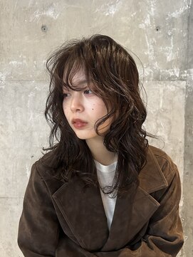 ユーリカ(Eurica) ブラウンカラー/レイヤーカット/堀江美容室/心斎橋美容室