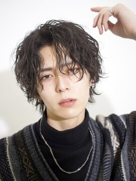 エデアンホンテン メンズサロン(EDEAN 本店 (旧:EDEAN 上通)) 熊本ツイストスパイラルセンターパート波巻きシャドウフェザー