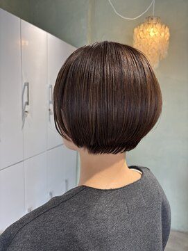 ジェムバイアルテフィーチェ(gem by artefice) 丸みショートボブ